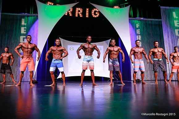 Pro Men's Physique Comparison