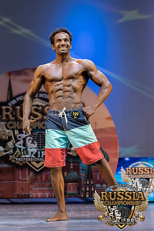 8th Place 129 Umesh Kumar