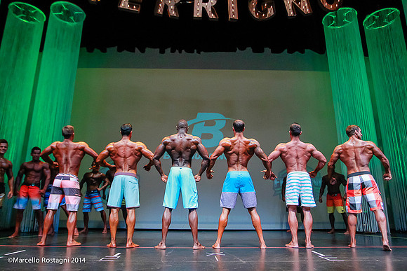 Pro Men's Physique Comparison