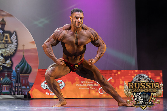 2nd Place 93 Hossein Zamaniyan