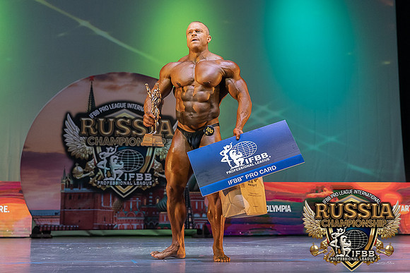 1st Place Overall 100 Pavel Vashchenko