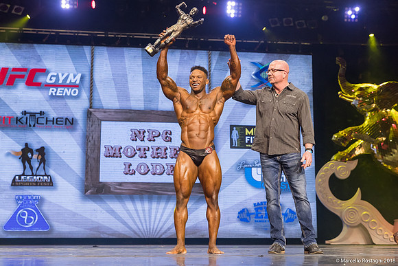 1st Place Overall 41 Tonio Burton