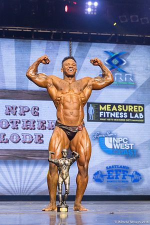 1st Place Overall 41 Tonio Burton